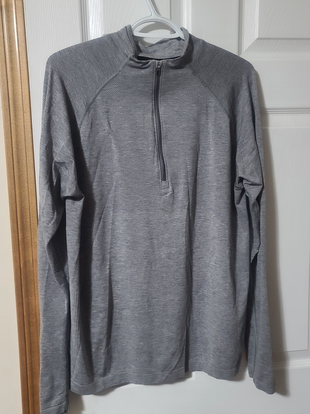 Lululemon Lightweight Gray Quarter-Zip Pullover